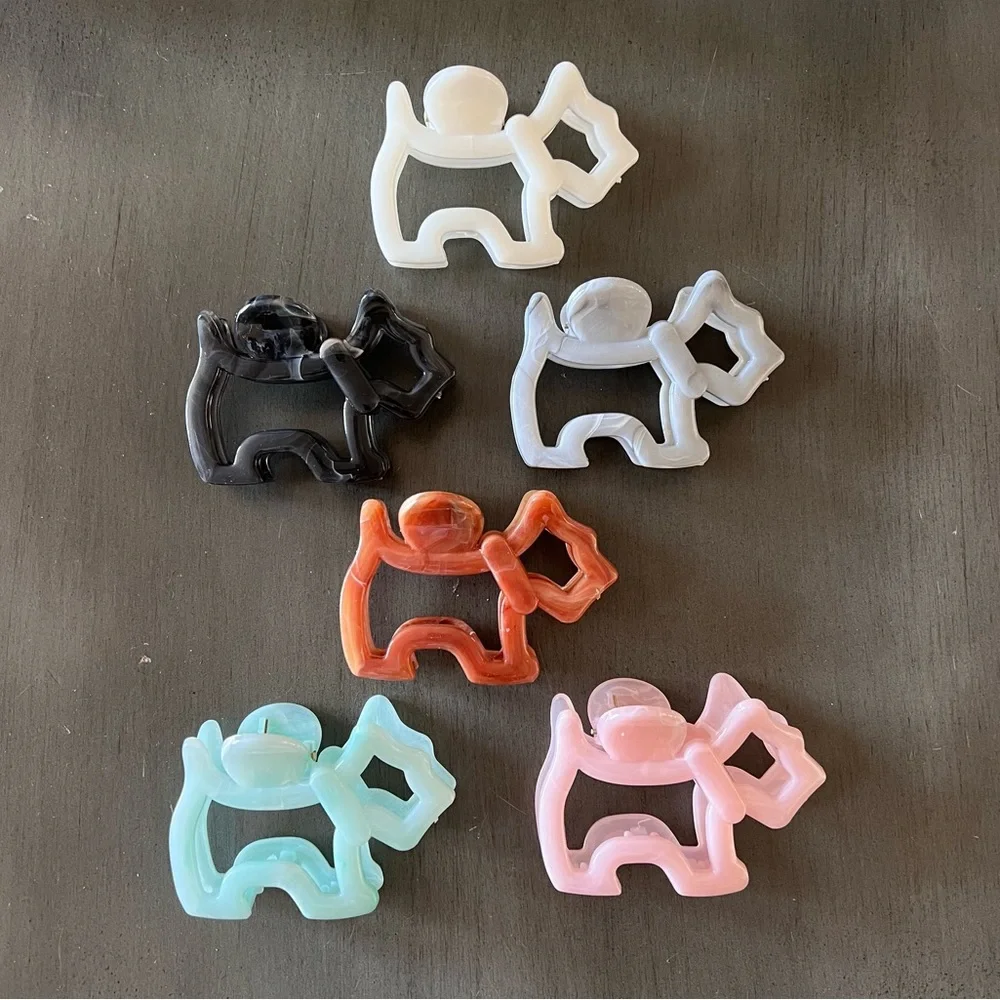 White Glossy Dog Shaped Puppy 3